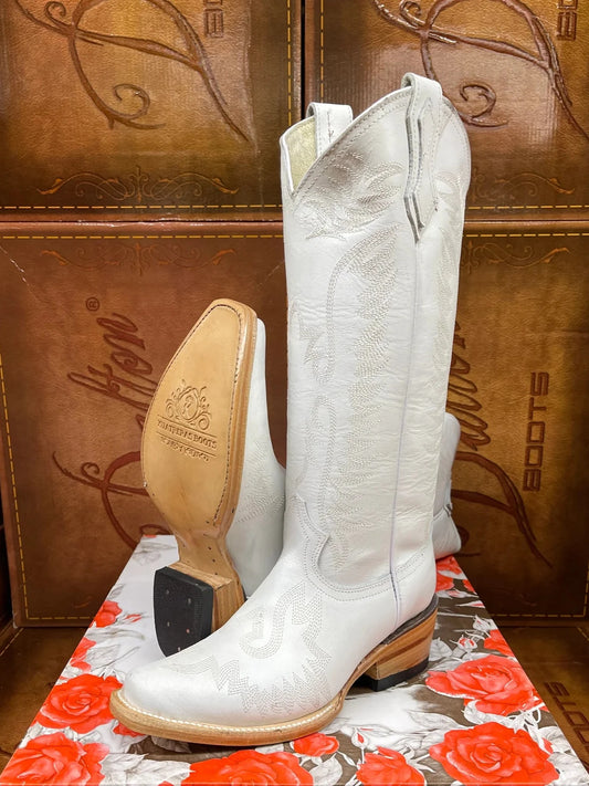 Dalton Women's White Eagle Boots